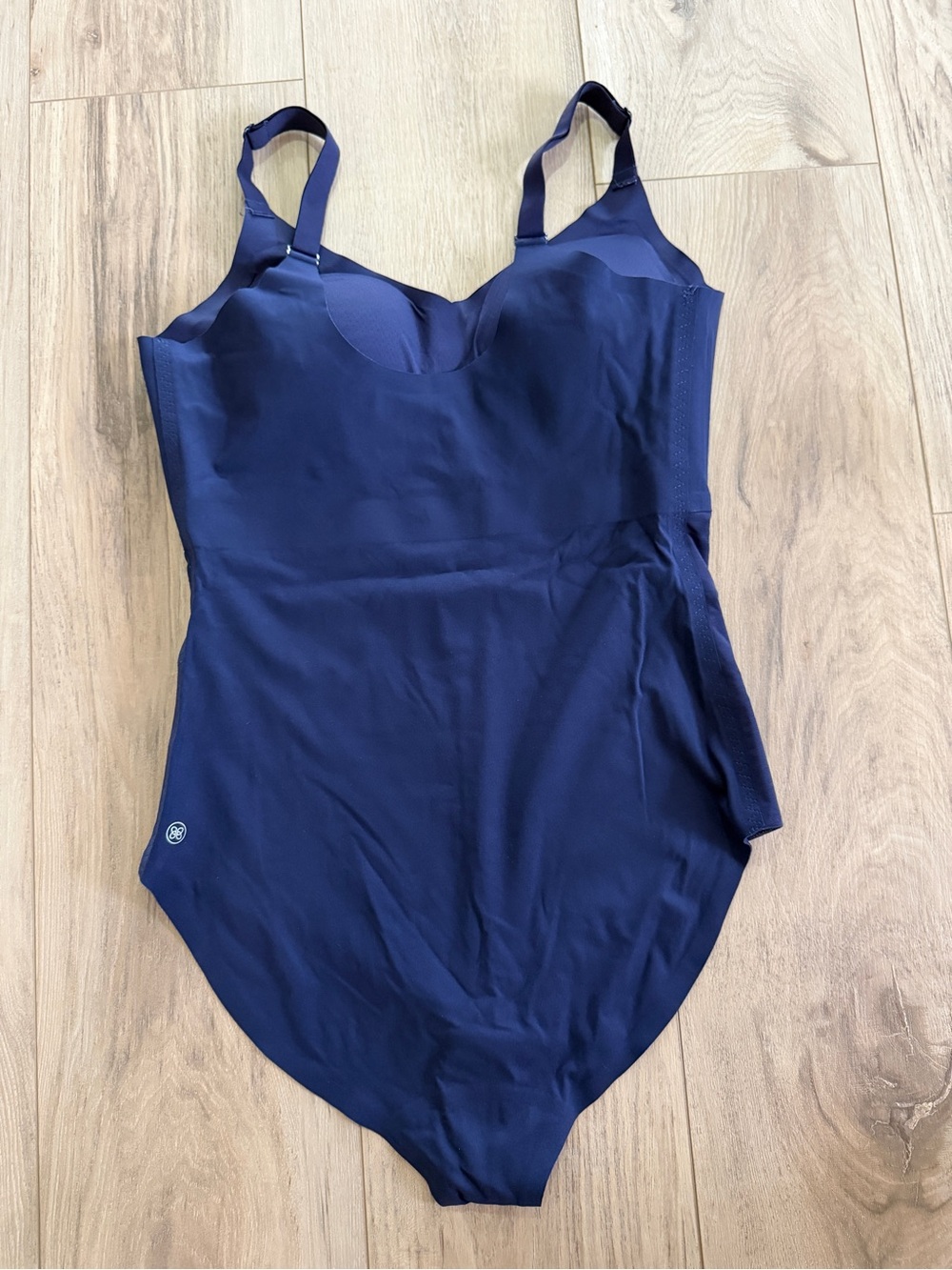 Honeylove Cami Bodysuit Navy Large - Picture 2 of 6